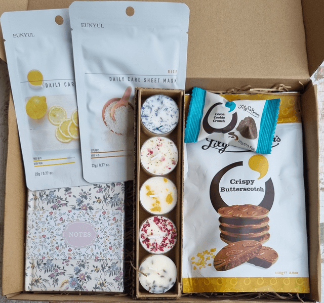 Aromatherapy Tea lights with Essential Oils Gift Box - Irish handcrafted 